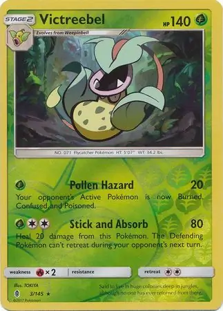 Victreebel, catalogue front