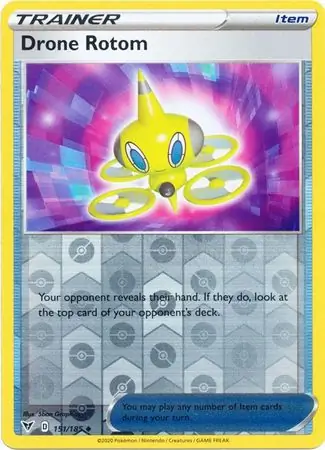 Drone Rotom, catalogue front