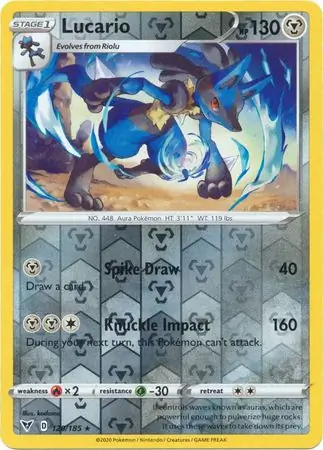 Lucario, catalogue front