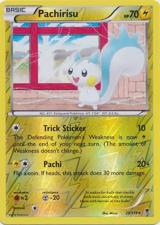Pachirisu, catalogue front