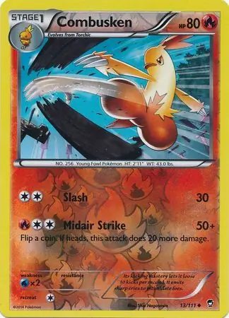 Combusken, catalogue front