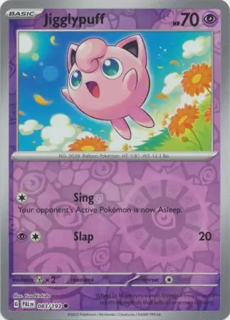 Jigglypuff, catalogue front