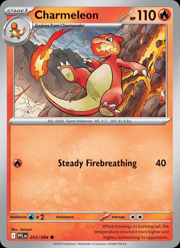 Charmeleon, catalogue front