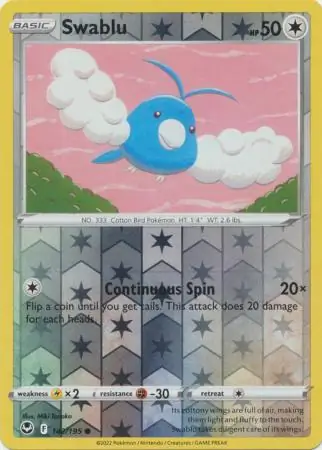 Swablu, catalogue front