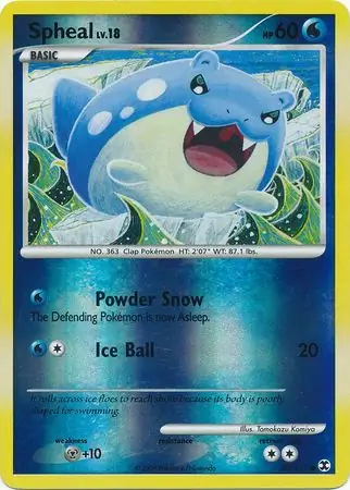 Spheal, catalogue front