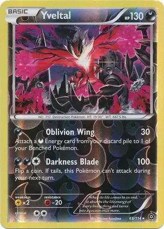 Yveltal, catalogue front