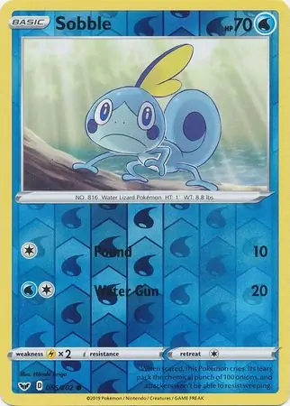Sobble, catalogue front