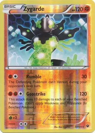 Zygarde, catalogue front
