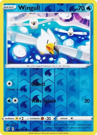 Wingull, catalogue front