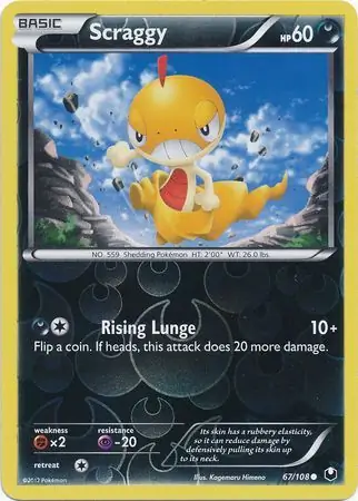 Scraggy, catalogue front