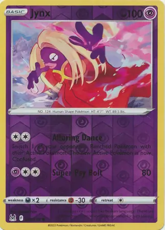 Jynx, catalogue front