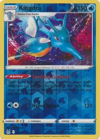 Kingdra, catalogue front