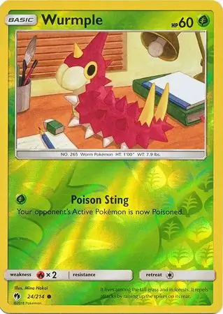 Wurmple, catalogue front