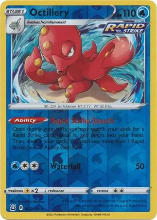 Octillery, catalogue front