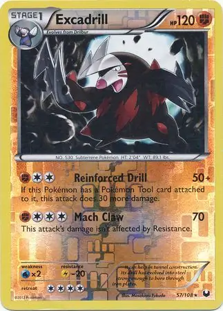 Excadrill, catalogue front