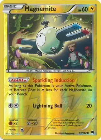 Magnemite, catalogue front