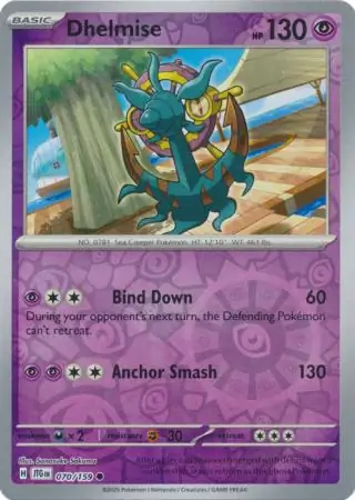 Dhelmise, catalogue front