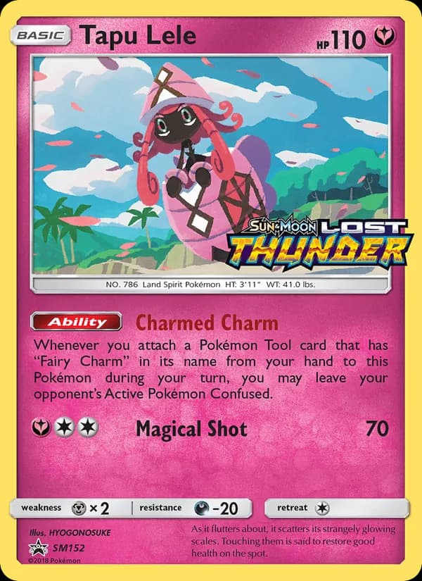 Tapu Lele, catalogue front