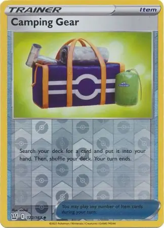Camping Gear, catalogue front