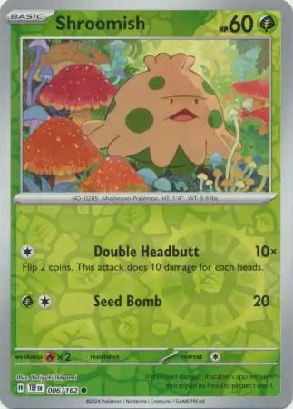 Shroomish, catalogue front