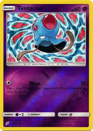 Tentacool, catalogue front