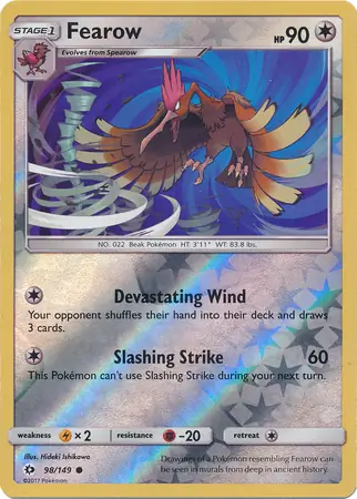 Fearow, catalogue front