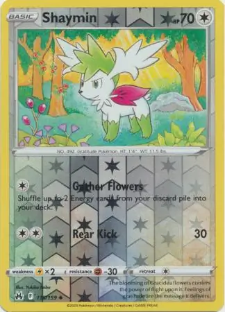 Shaymin, catalogue front