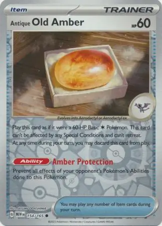 Antique Old Amber, catalogue front