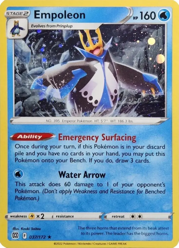 Empoleon, catalogue front