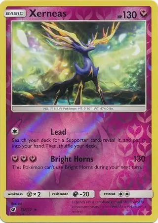 Xerneas, catalogue front