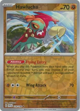 Hawlucha, catalogue front