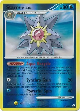 Starmie, catalogue front