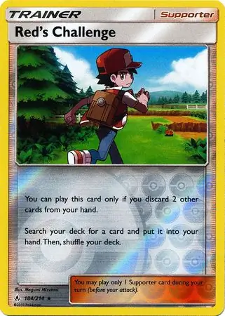 Red’s Challenge, catalogue front