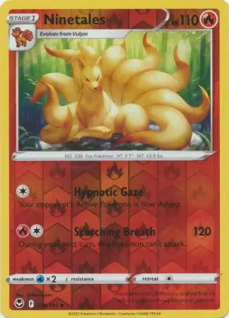 Ninetales, catalogue front