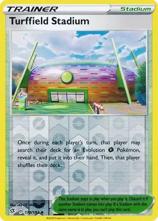 Turffield Stadium, catalogue front