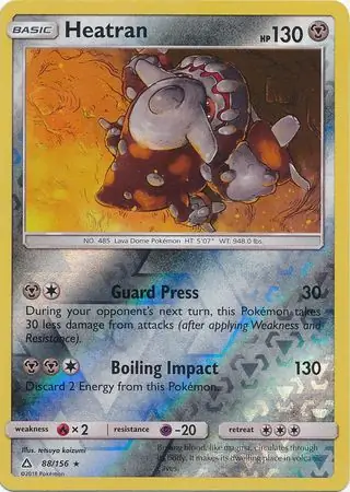 Heatran, catalogue front
