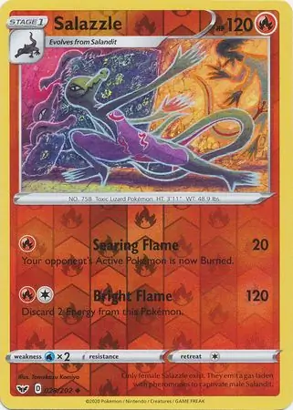 Salazzle, catalogue front