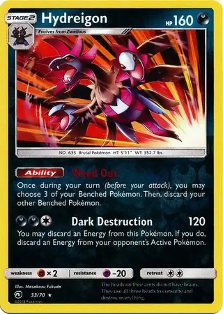 Hydreigon, catalogue front