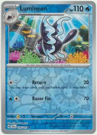 Lumineon, catalogue front
