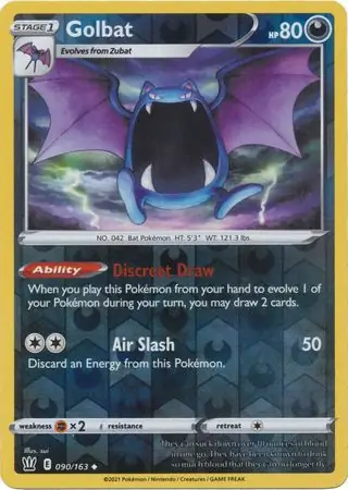 Golbat, catalogue front