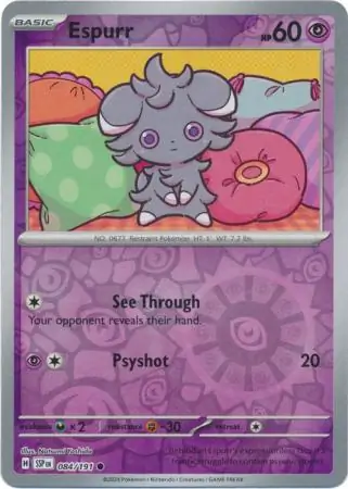 Espurr, catalogue front