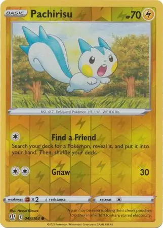 Pachirisu, catalogue front