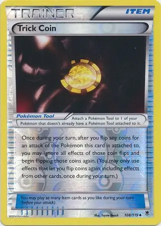 Trick Coin, catalogue front