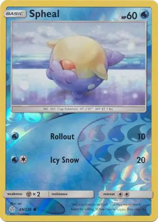 Spheal, catalogue front