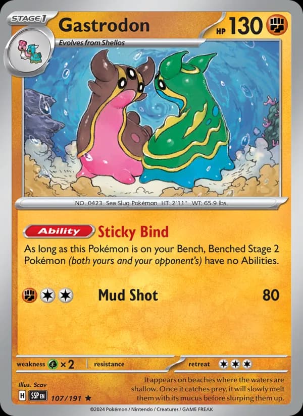 Gastrodon, catalogue front
