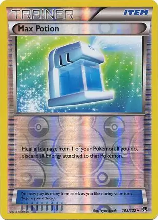 Max Potion, catalogue front