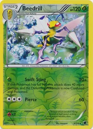 Beedrill, catalogue front