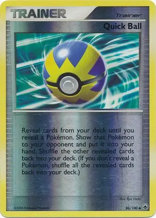 Quick Ball, catalogue front