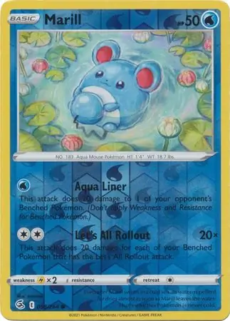 Marill, catalogue front