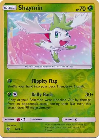 Shaymin, catalogue front